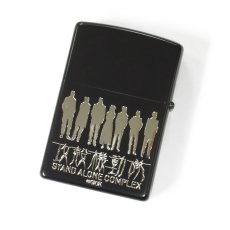 画像2: Zippo ジッポーライター：攻殻機動隊 S.A.C 9課ver. マットブラック 黒 (2)