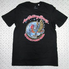 画像1: オフィシャル バンドTシャツ：ローリングストーンズ ROLLING STONES Dragon '78 ブラック (1)