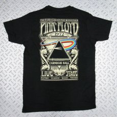 画像1: オフィシャル バンドTシャツ：ピンクフロイド PINK FLOYD Carnegie Hall ブラック (1)