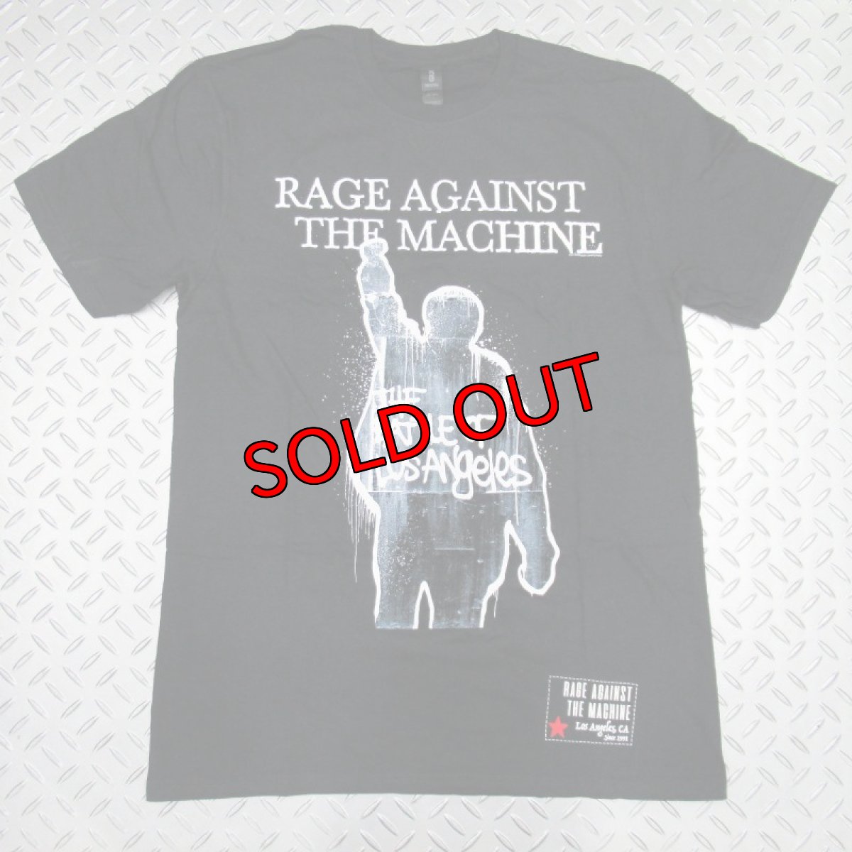 画像1: オフィシャル バンドTシャツ：レイジアゲインストザマシーン RAGE AGAINST THE MACHINE BOLA Album Cover ブラック (1)