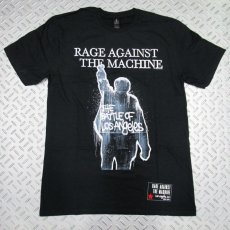 画像1: オフィシャル バンドTシャツ：レイジアゲインストザマシーン RAGE AGAINST THE MACHINE BOLA Album Cover ブラック (1)