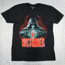 画像1: オフィシャル バンドTシャツ：DISTURBED European Tour '23 Take Back ブラック (1)