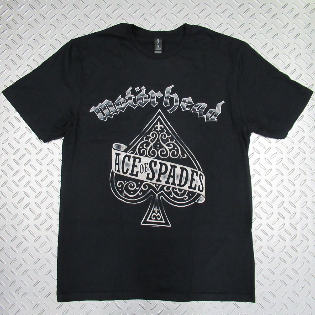画像1: オフィシャル バンドTシャツ：モーターヘッド MOTORHEAD Ace of Spades ブラック (1)