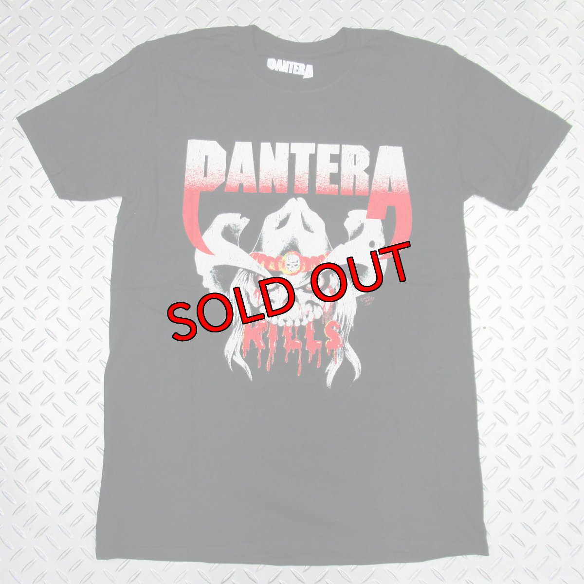 画像1: オフィシャル バンドTシャツ：パンテラ PANTERA Kills Tour 1990 ブラック (1)