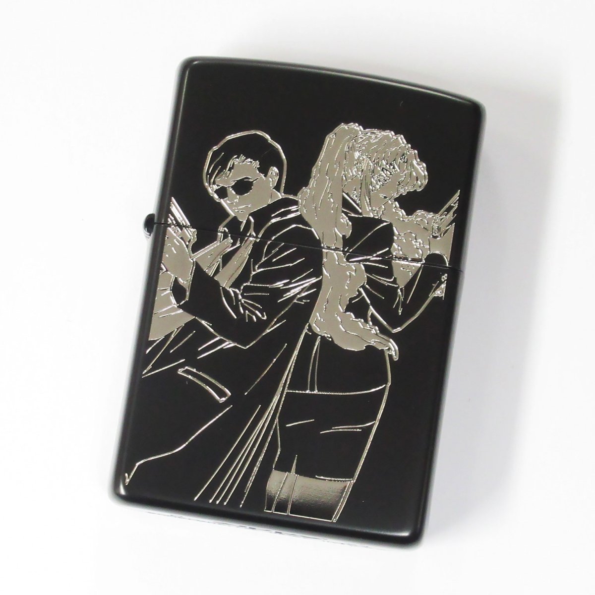 画像1: Zippo ジッポーライター：ブラックラグーン 張 & バラライカ (1)