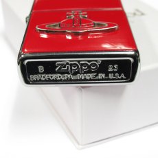 画像7: 【ユーズド】Zippoジッポーライター：Vivienne Westwood ヴィヴィアンウエストウッド ENAMEL ORB レッド 赤 (7)