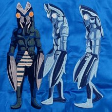 画像3: 【送料無料】Ultraman x スイッチプランニング バルタン星人刺繍 スカジャン (3)