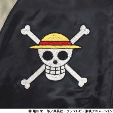 画像6: 【送料無料】ワンピース x スイッチプランニング ルフィ・ゾロ・サンジ刺繍 スカジャン (6)