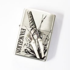 画像1: 【再入荷】Zippoジッポーライター：エヴァンゲリオン メタルレリーフ ロンギヌスの槍 シルバー 銀 (1)