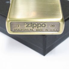 画像4: 【再入荷】Zippoジッポーライター：250 真鍮古美 (4)