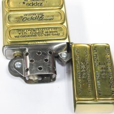 画像4: Zippo ジッポーライター：ボトムコード ブラス メタル ブラス 真鍮 1997年製 (4)