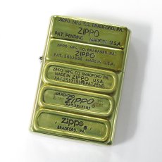 画像1: Zippo ジッポーライター：ボトムコード ブラス メタル ブラス 真鍮 1997年製 (1)