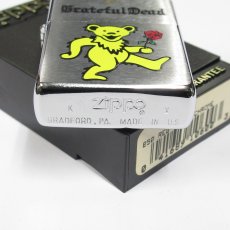 画像4: Zippo ジッポーライター：グレイトフルデッド デッドベア イエロー クロームサテーナ  1994年製 (4)