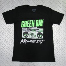 画像1: オフィシャル バンドTシャツ：GREEN DAY Kill the DJ ブラック (1)