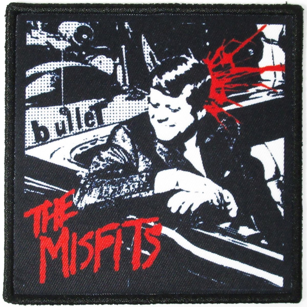 画像1: 【再入荷】オフィシャル バンド ワッペン：ミスフィッツ MISFITS JFK (1)