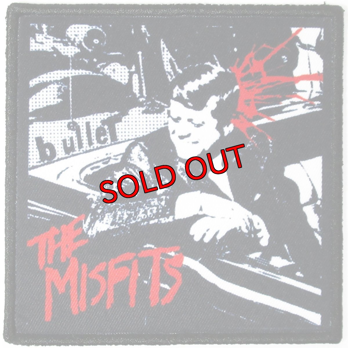 画像1: 【再入荷】オフィシャル バンド ワッペン：ミスフィッツ MISFITS JFK (1)