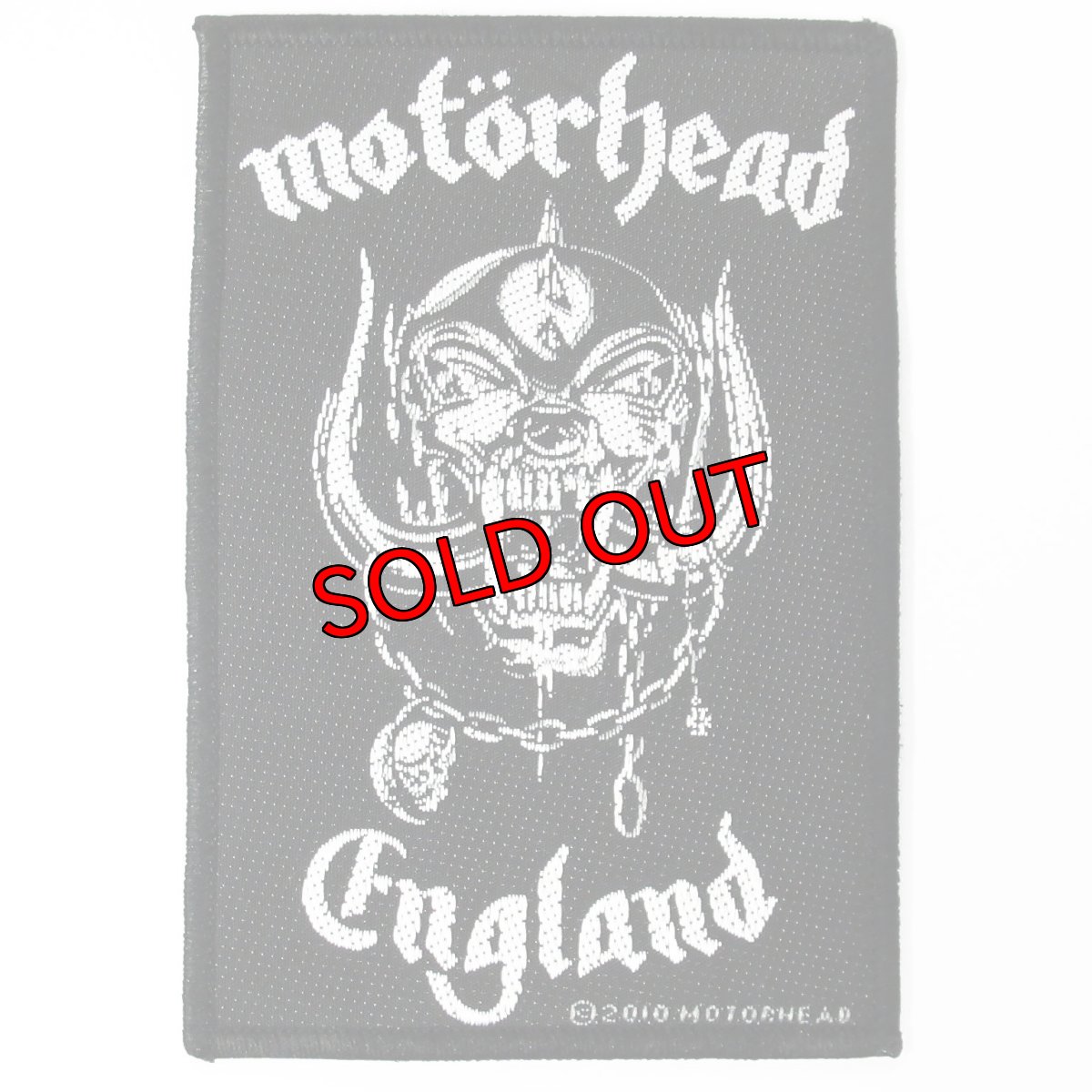 画像1: 【再入荷】オフィシャル バンド ワッペン：モーターヘッド MOTORHEAD England (1)