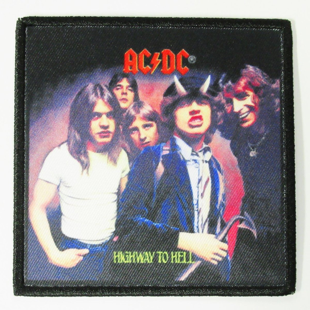 画像1: 【再入荷】オフィシャル バンド ワッペン：AC/DC Highway To Hell (1)