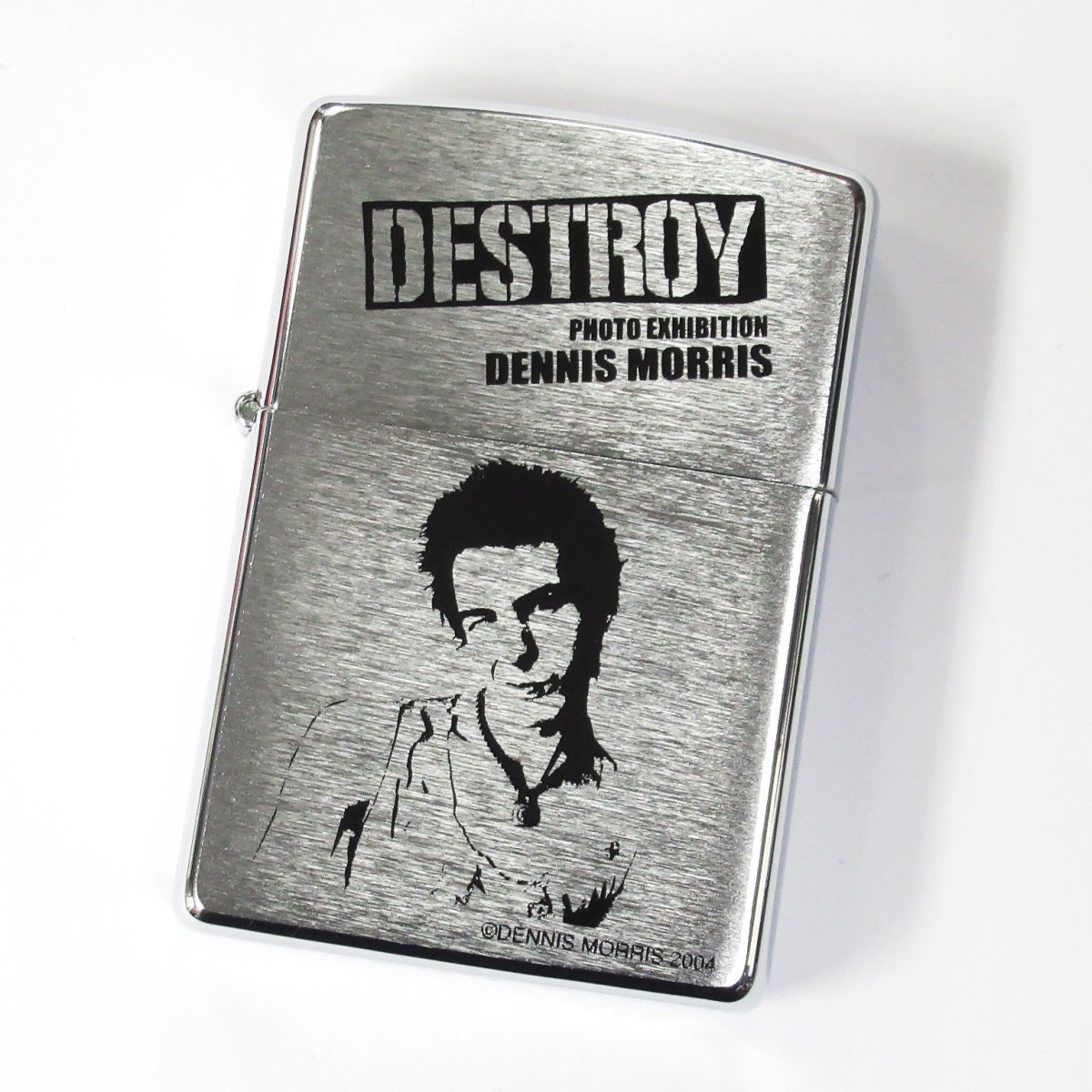 画像1: Zippo ジッポーライター：セックスピストルズ SEX PISTOLS シドヴィシャス  2004年製 (1)