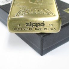 画像4: Zippoジッポーライター：ゴジラ 65周年記念 ラドン 65個限定 真鍮古美 2018年製 (4)