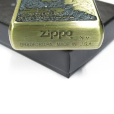 画像4: Zippoジッポーライター：ゴジラ 2000 真鍮古美 1999年製 (4)