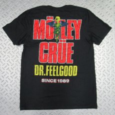 画像2: オフィシャル バンドTシャツ：モトリークルー MOTLEY CRUE Dr Feelgood Circle Photo ブラック (2)