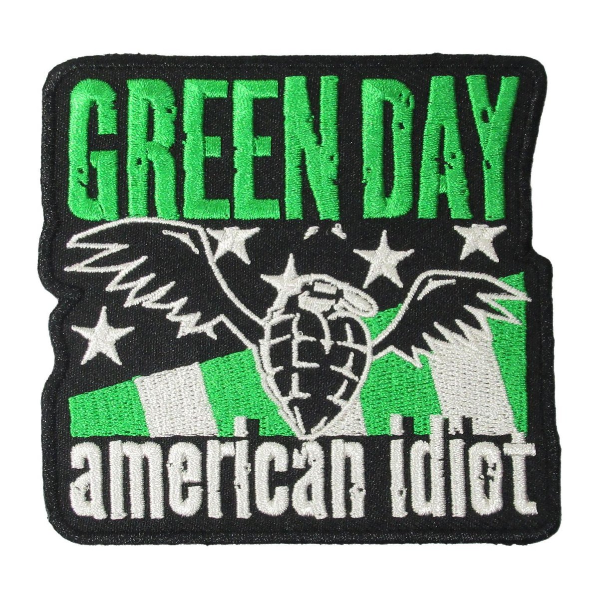画像1: 【再入荷】オフィシャル バンド ワッペン：グリーンデイ GREEN DAY American Idiot Wings (1)