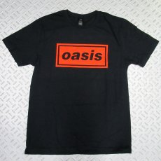 画像1: オフィシャル バンドTシャツ：オアシス OASIS Definitely Maybe AAA Pass ブラック (1)