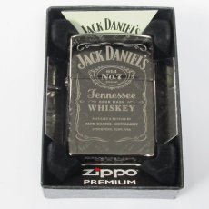 画像7: Zippo ジッポーライター：ジャックダニエル US 49320 4面マルチレザー彫刻 ブラックアイス (7)