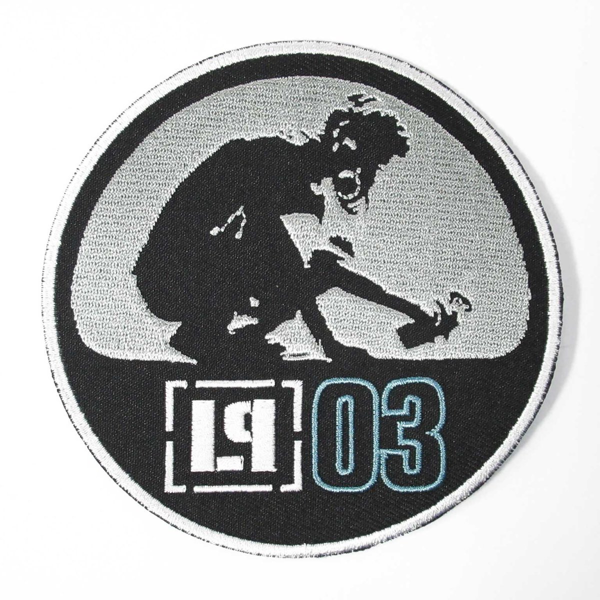 画像1: 【再入荷】オフィシャル バンド ワッペン：リンキンパーク LINKIN PARK LP03 (1)