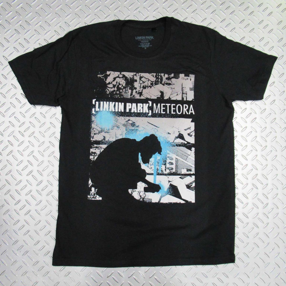 画像1: 【再入荷】オフィシャル バンドTシャツ：リンキンパーク LINKIN PARK Meteora Drip Collage ブラック (1)