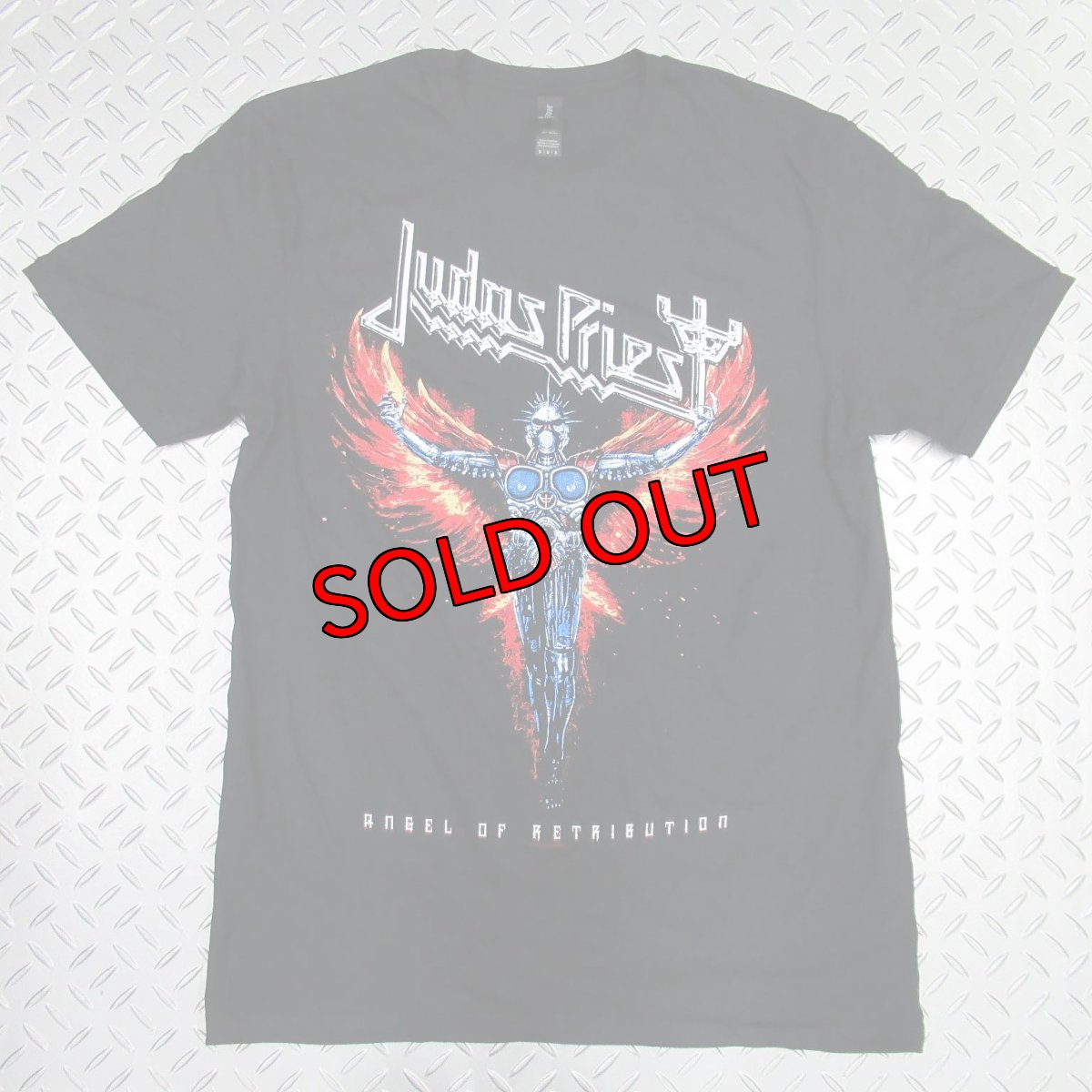 画像1: オフィシャル バンドTシャツ：ジューダスプリースト JUDAS PRIEST Angel Of Retribution Tracklst ブラック (1)