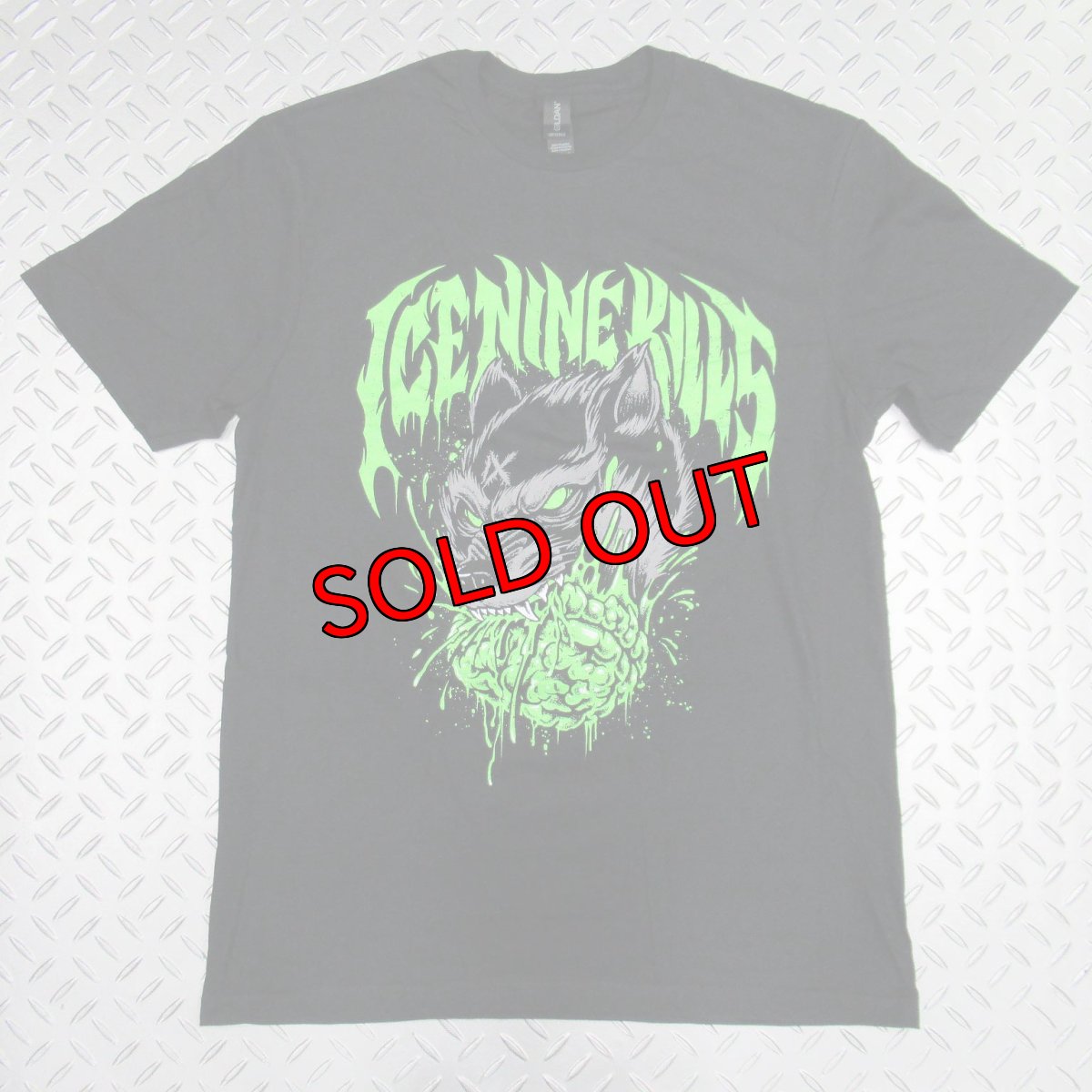 画像1: オフィシャル バンドTシャツ：アイスナインキルズ ICE NINE KILLS Wolf ブラック (1)