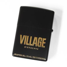画像2: 【再入荷】Zippo ジッポーライター：BIOHAZARD バイオハザード ヴィレッジ ハウンドウルフ隊 マットブラック (2)