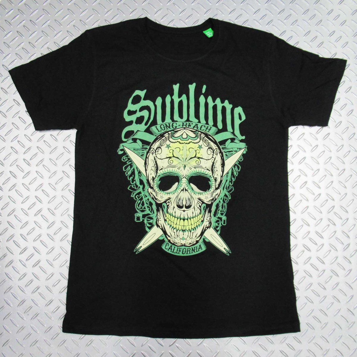 画像1: オフィシャル バンドTシャツ：サブライム SUBLIME Long Beach ブラック (1)