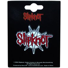 画像2: オフィシャル バンドピンバッジ：スリップノット SLIPKNOT 9-Point Star Logo  (2)