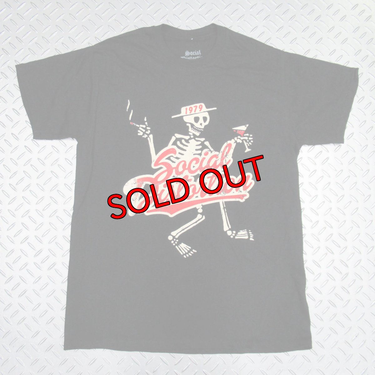 画像1: オフィシャル バンドTシャツ：ソーシャルディストーション SOCIAL DISTORTION Vintage 1979 ブラック (1)