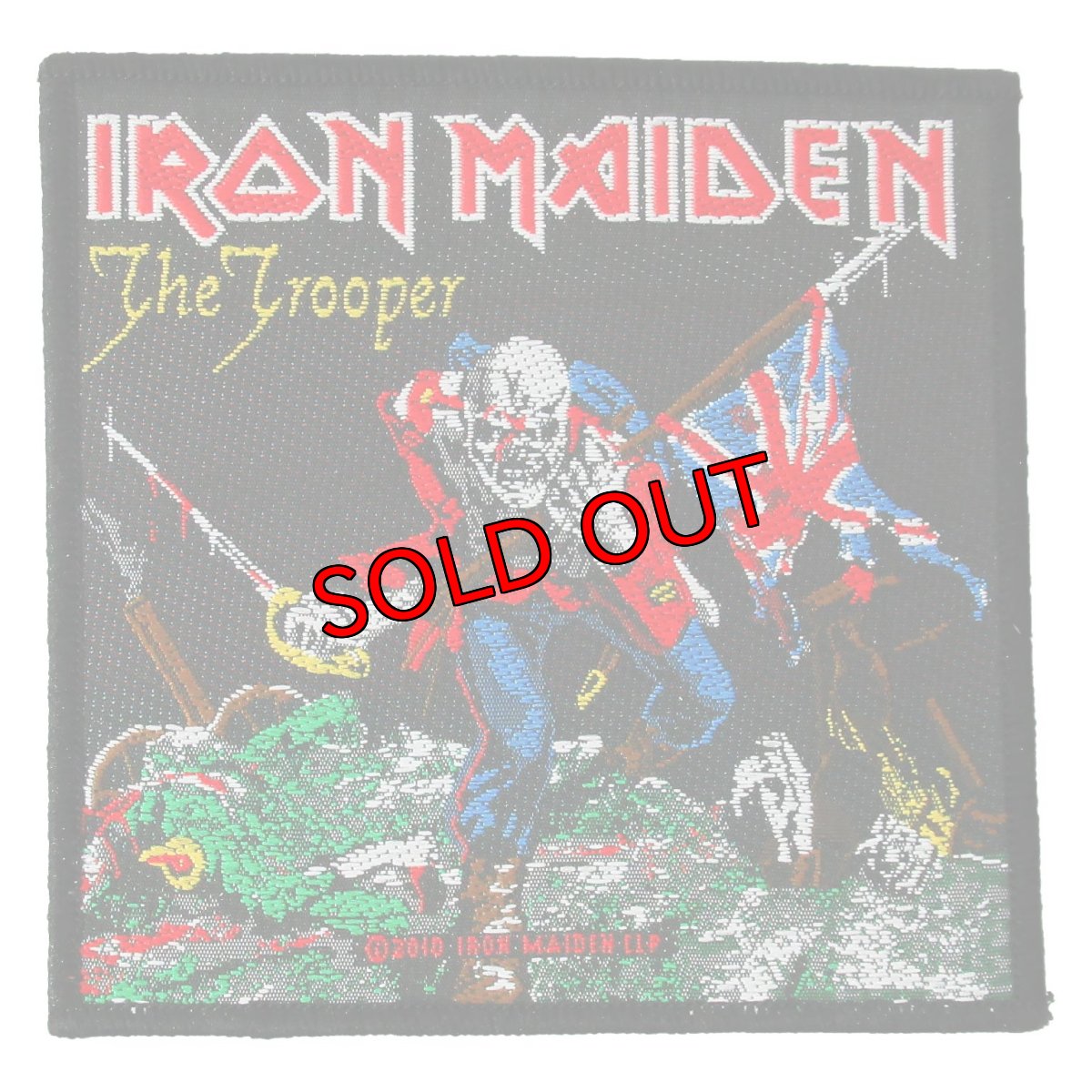 画像1: オフィシャル バンド ワッペン：アイアンメイデン IRON MAIDEN The Trooper (1)