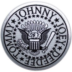 画像2: オフィシャル バンド ワッペン：ラモーンズ RAMONES Presidential Seal (2)