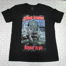 画像1: オフィシャル バンドTシャツ：アヴェンジドセヴンフォールド AVENGED SEVENFOLD Buried Alive Tour 2012 ブラック (1)