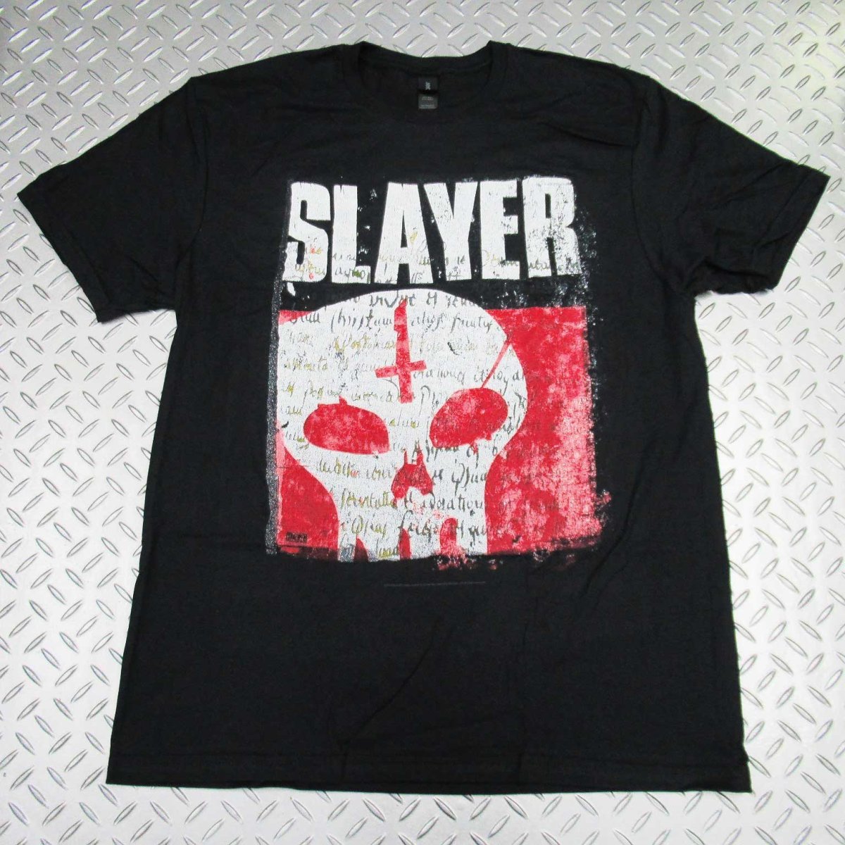 画像1: オフィシャル バンドTシャツ：スレイヤー SLAYER Undisputed Attitude Skull ブラック (1)