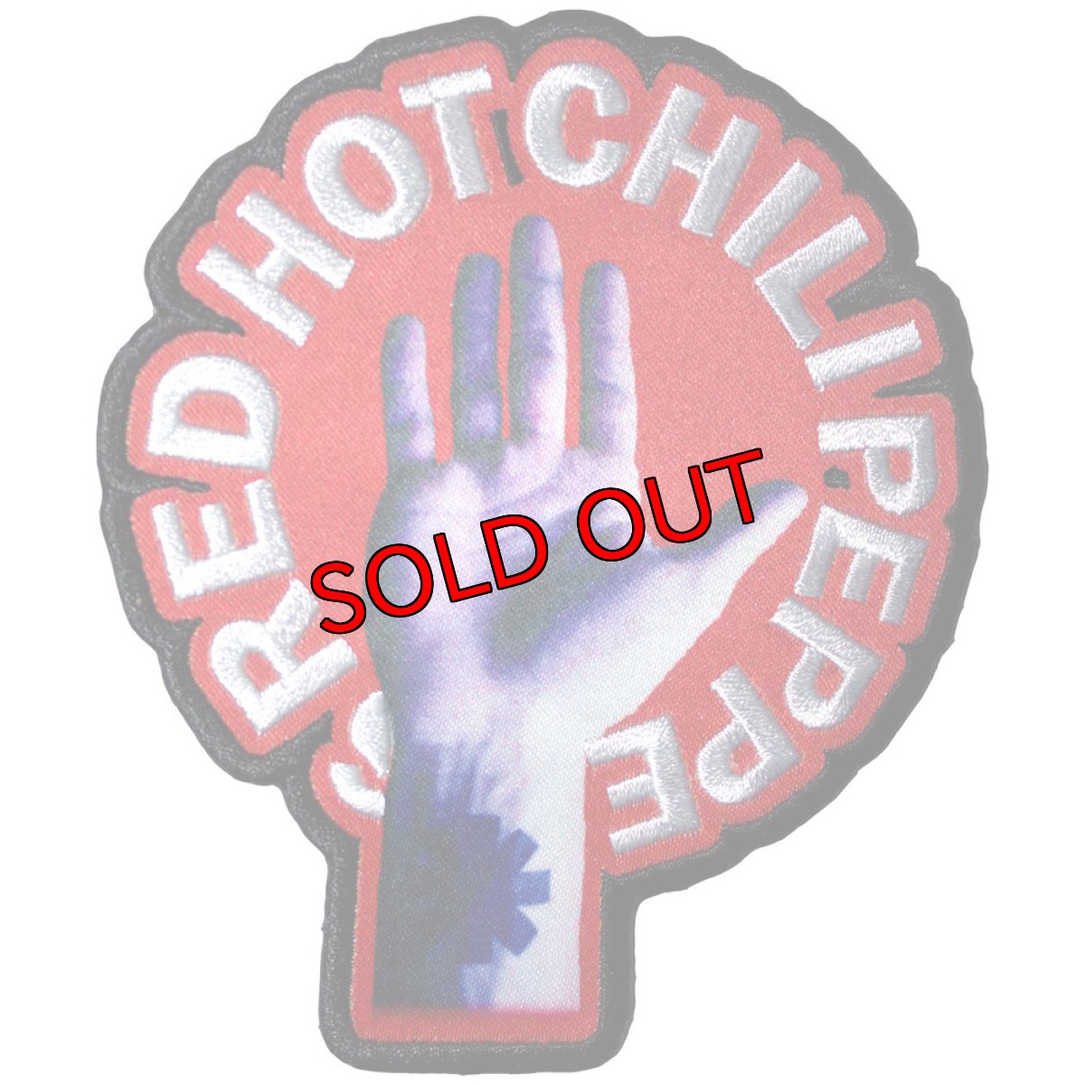 画像1: 【再入荷】オフィシャル バンド ワッペン：レッドホットチリペッパーズ RED HOT CHILI PEPPERS Asterwrist (1)
