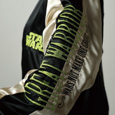 画像4: 【送料無料】STAR WARS スターウォーズ ヨーダ グレートグリーン スカジャン(Lサイズ) (4)