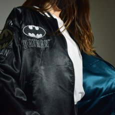 画像4: 【送料無料】DC ダークナイト バットマン スカジャン (4)