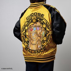 画像3: 【送料無料】Marvel マーベル サノス マッドタイタン スカジャン(Lサイズ) (3)