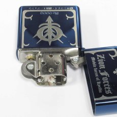 画像3: 【再入荷】Zippo ジッポーライター：機動戦士ガンダム ジオン公国 ジオンエンブレム ブルー 青 1997年製 (3)