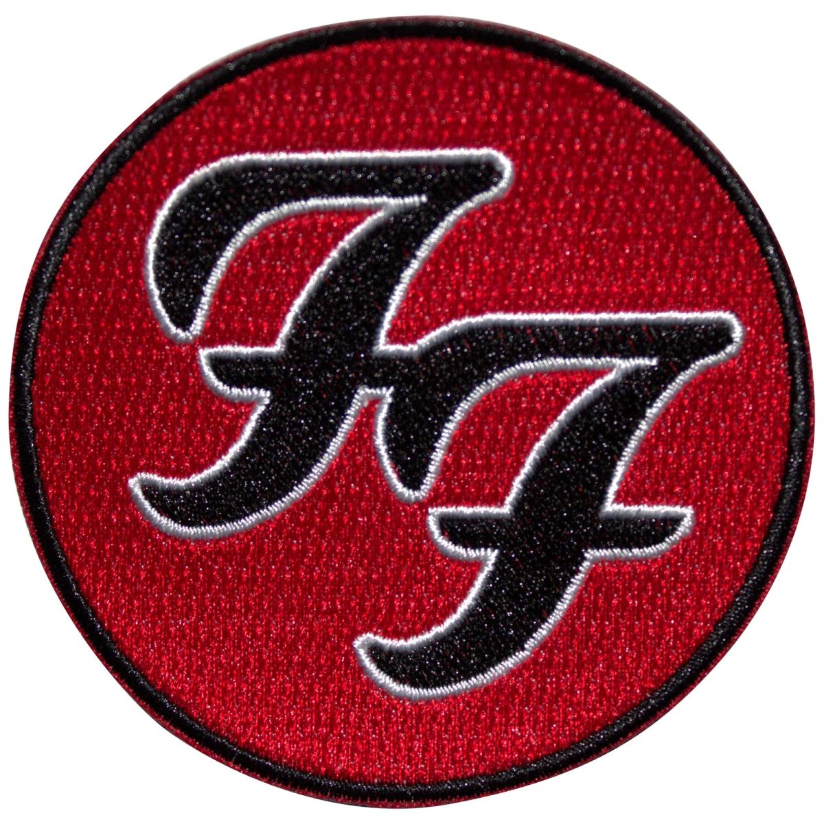 画像1: オフィシャル バンド ワッペン：フーファイターズ FOO FIGHTERS FF Logo (1)