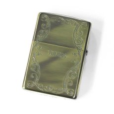 画像2: Zippo ジッポーライター：アンティーク ダーツ 1201S415 ブラス 真鍮 (2)
