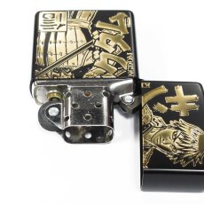 画像3: 【再入荷】Zippo ジッポーライター：キングダム B柄 マットブラック (3)