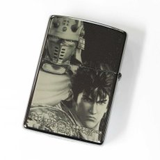 画像2: Zippo ジッポーライター：ぱちんこCR真 北斗無双2 B柄 4兄弟 ブラックニッケル (2)